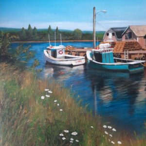 Port de pêche en Atlantique