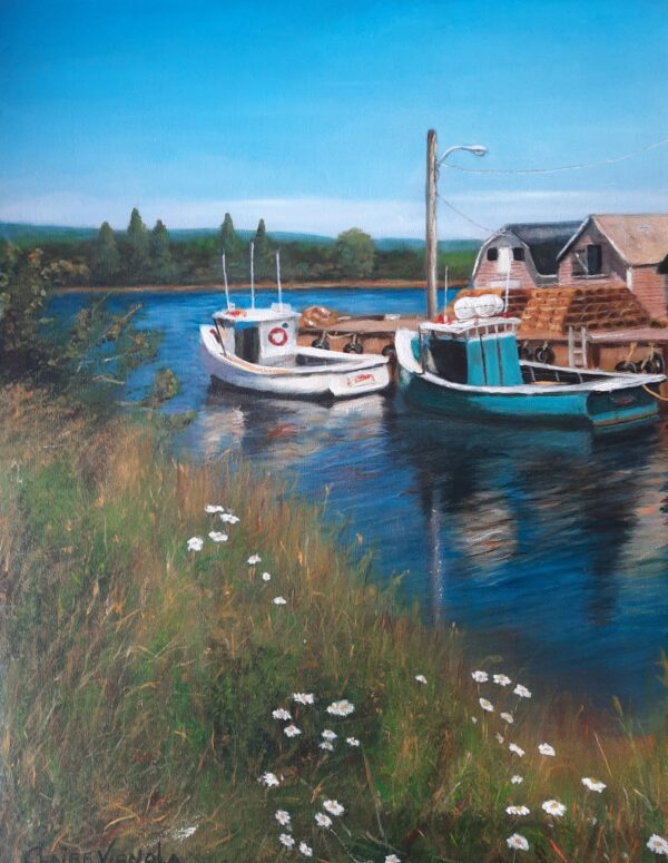 Port de pêche en Atlantique
